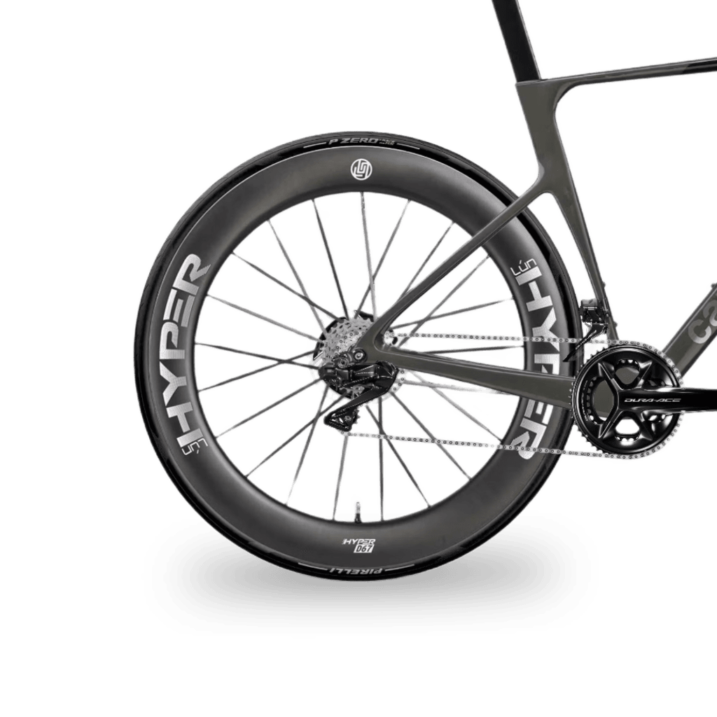 Lún Hyper 3 D67 Carbon Wheelset alternate view